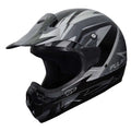 Black Graphic Adult MX Helmet M882