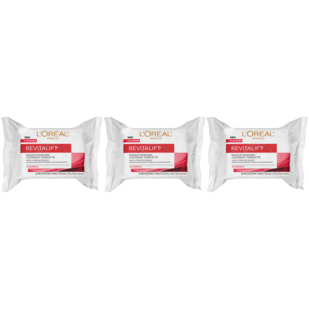 30 Count Face Cleansing Towelettes T51434