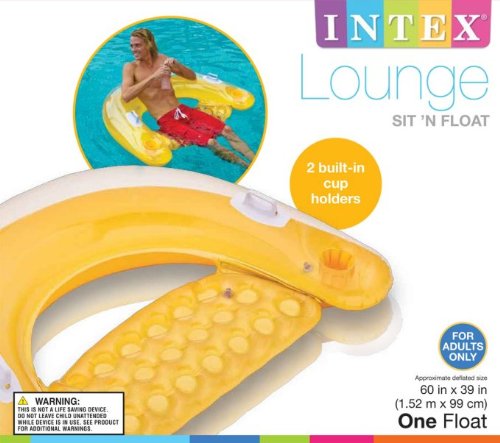 Inflatable Raft Swimming Pool Lounge (Set of 2) K43666
