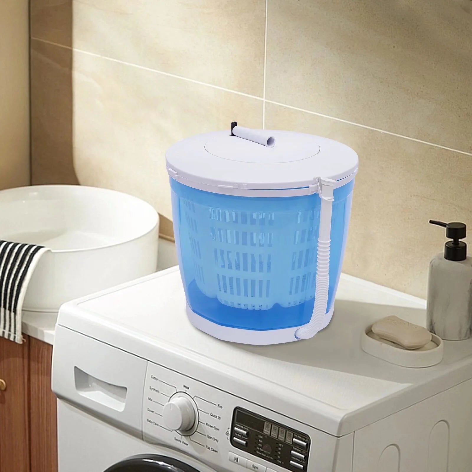 Portable Mini Hand-operated Clothes Dryer A386