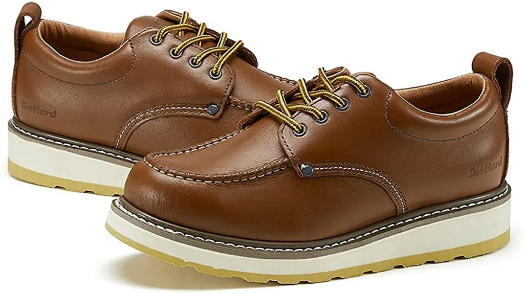 Soft Toe Leather Work Shoes Size 10.5 G121862