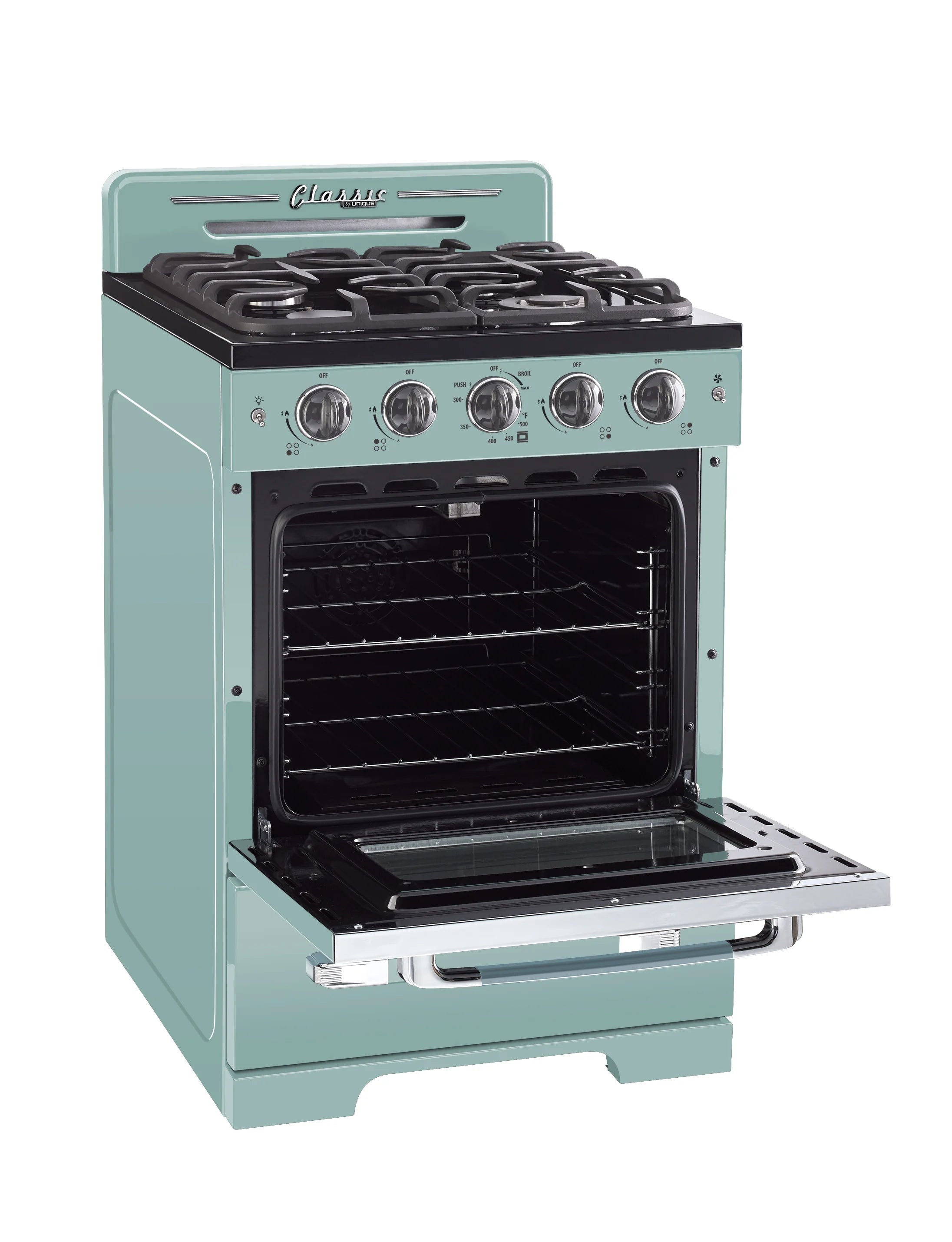 24" 2.9 cu/ft Freestanding Gas Range with Convection Oven and Sealed Burners A7265