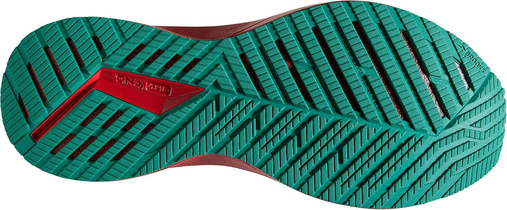 Red/White/Green Neutral Running Shoe D8042