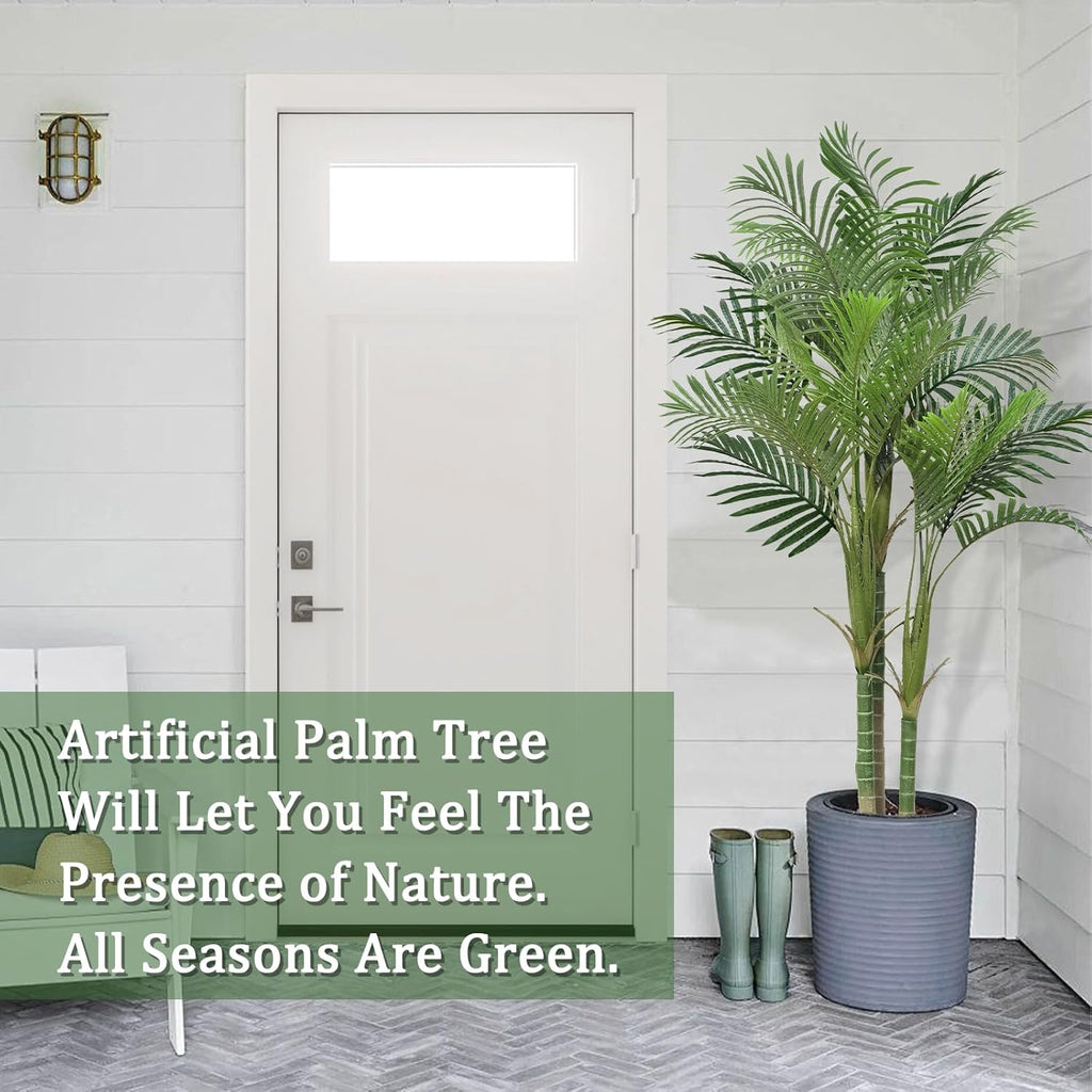 6.25 Ft Tall Artificial Palm Tree R4678
