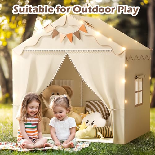 Play Tent with Padded Mat and Light, 51" x 39" x 53" Z458211