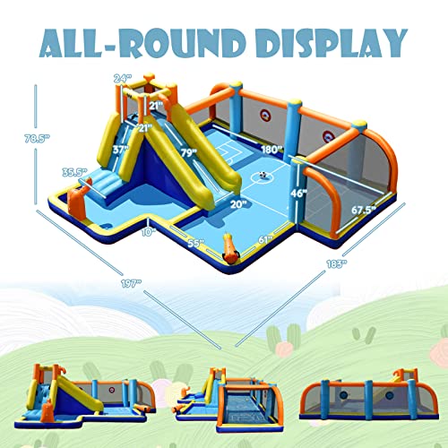 Inflatable Water Slide with Carry Bag U5962
