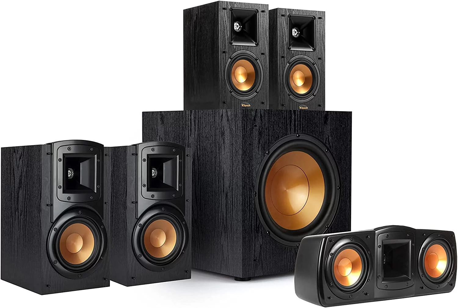 Black Bookshelf Speakers A20957