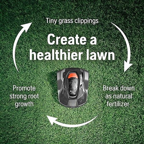 0.5 Acre Wire Free Robotic Lawn Mower with Charging Station Y4715