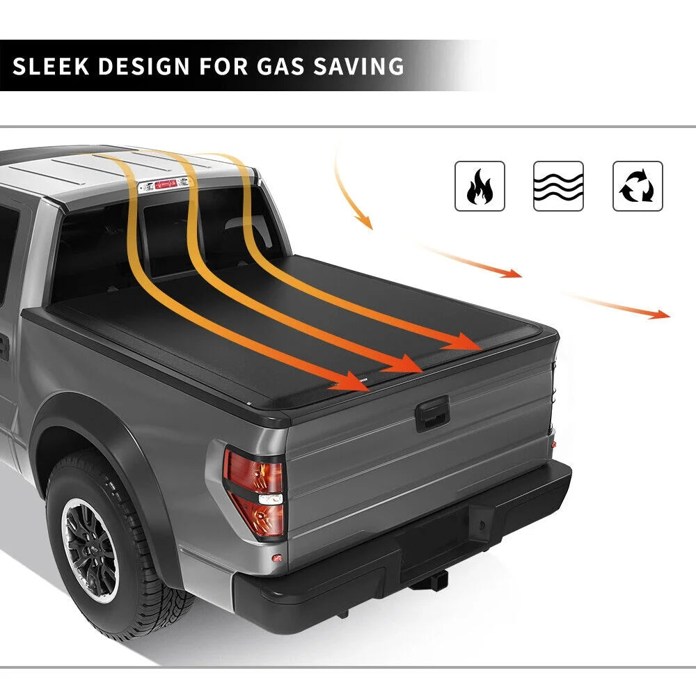 60" Soft Tri-Fold Truck Bed Tonneau Cover B340503