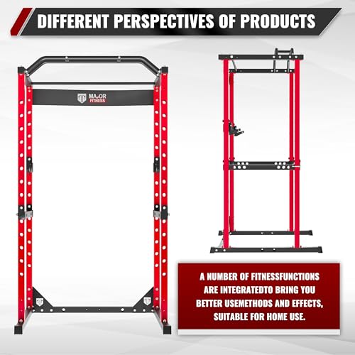 Power Cage Squat Rack 1200lbs Capacity Weight Cage Z8867