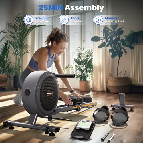 Compact Rowing Machine with 350LBS Loading Capacity N71934