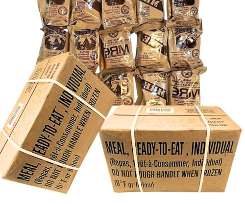 24 full food packs Military meals ready to eat with heater O257
