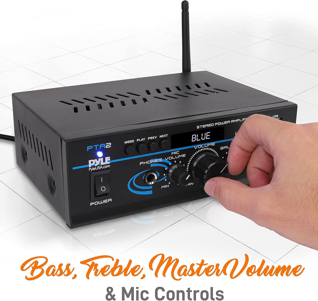2X40W Bluetooth Dual Channel Stereo Amplifier U69142