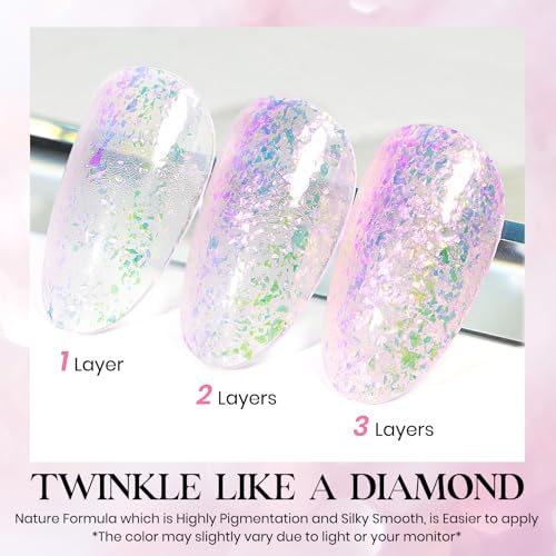 Holographic Nail Polish S5788