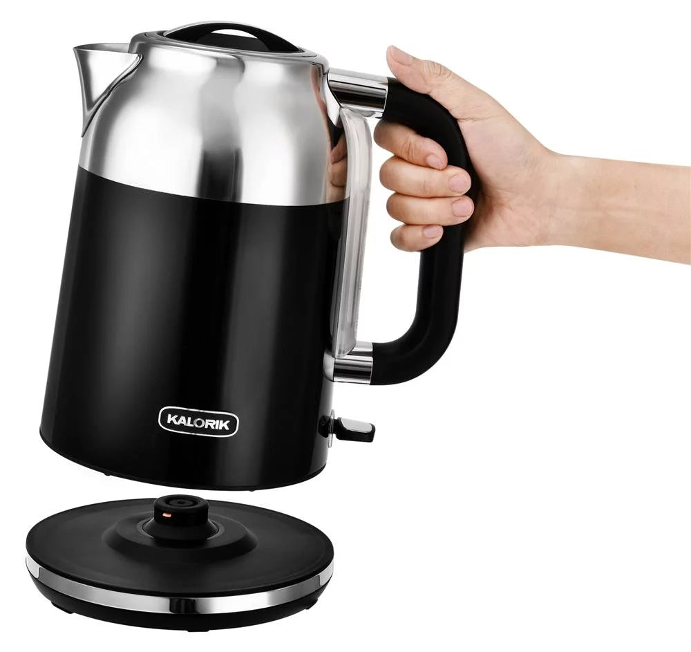 Black 1.7 Liter Electric Kettle W26759