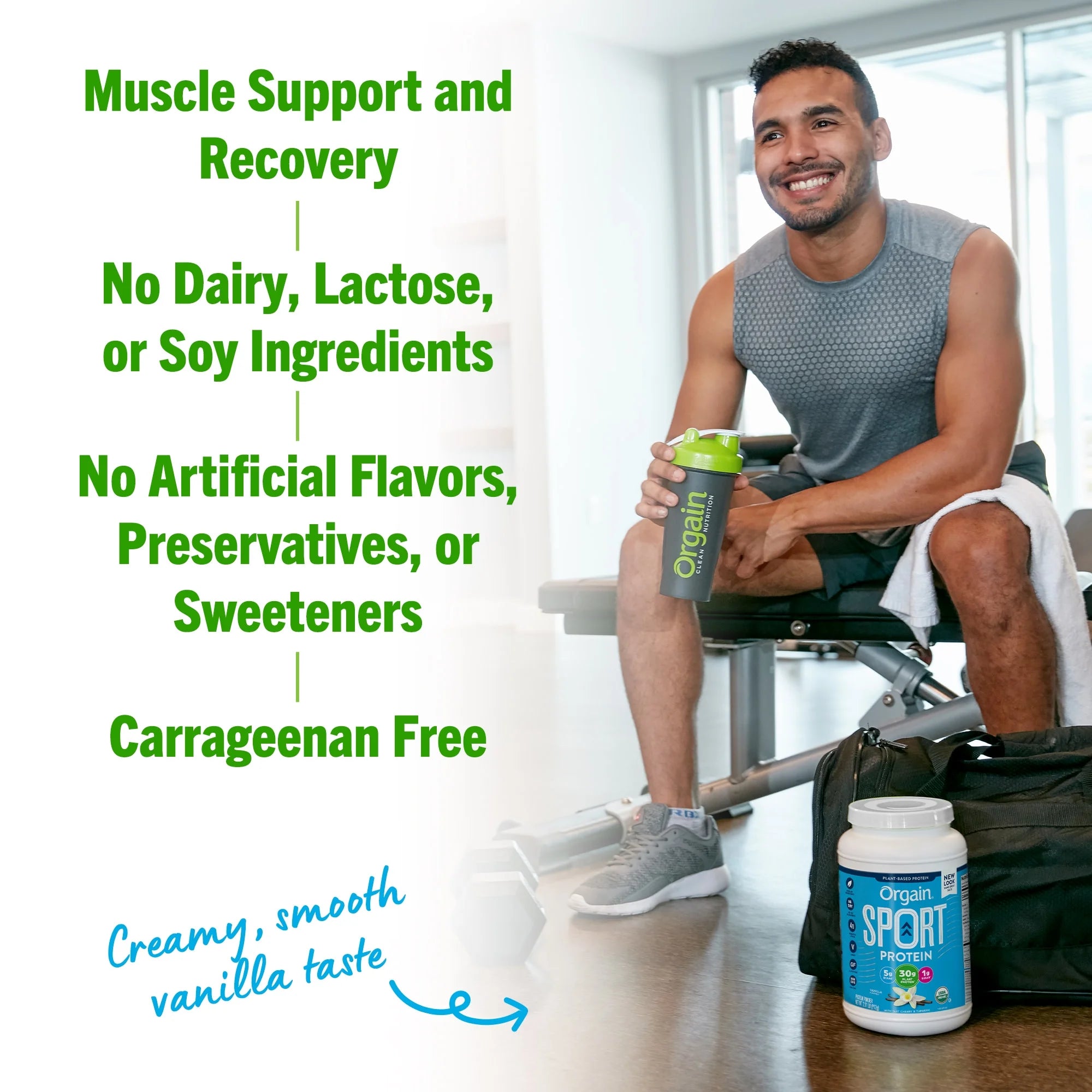 Vanilla 30g Vegan Sport Protein Powder V928069