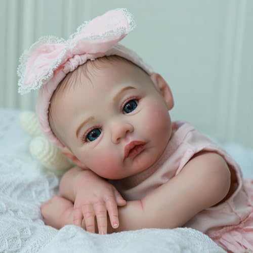 18 Inch Realistic Reborn Baby Doll with Soft Weighted Body U40521