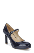 Navy Patent Mary Janes O54181