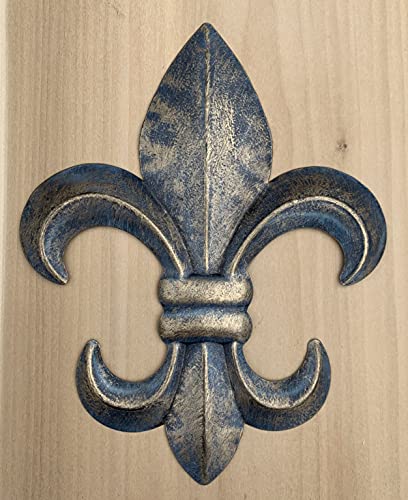 10" Metal Fleur De Lis Wall Plaque (Black) W928556
