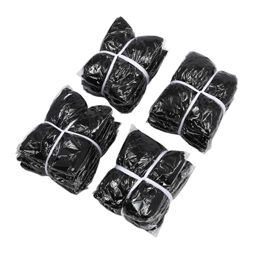 30PCS Fitted Folding Chair Covers with Skirt (Black) T446623