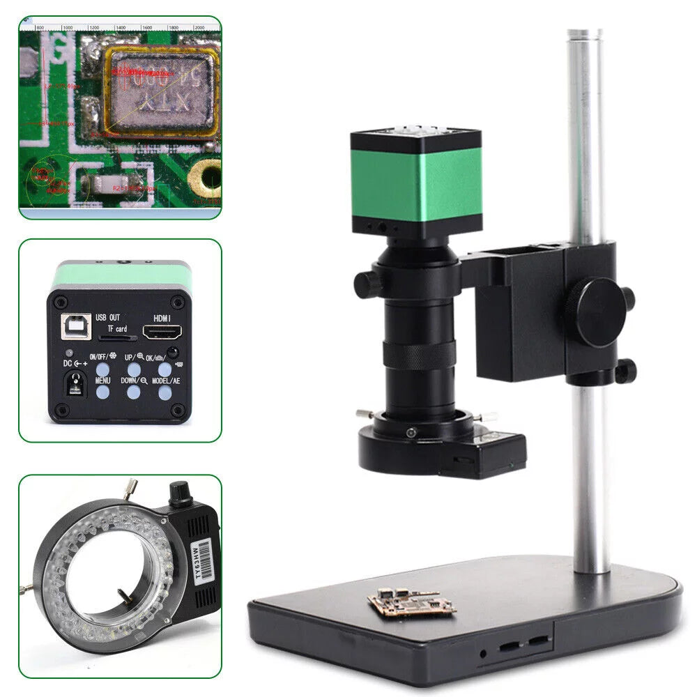 48MP HDMI USB 1080P Digital Microscope Camera with C/CS Lens F821121