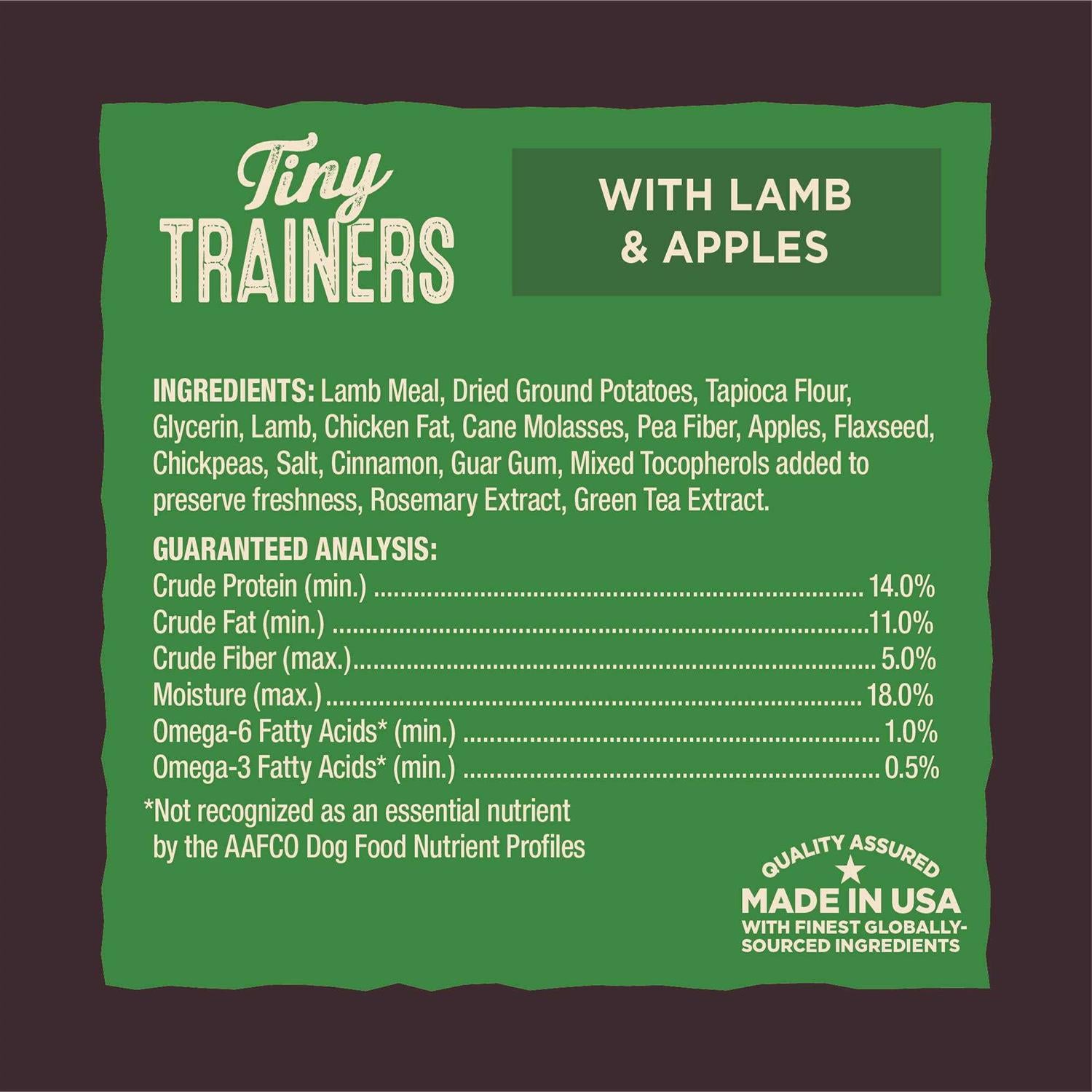 Tiny Trainers Tender Dog Treats K9073