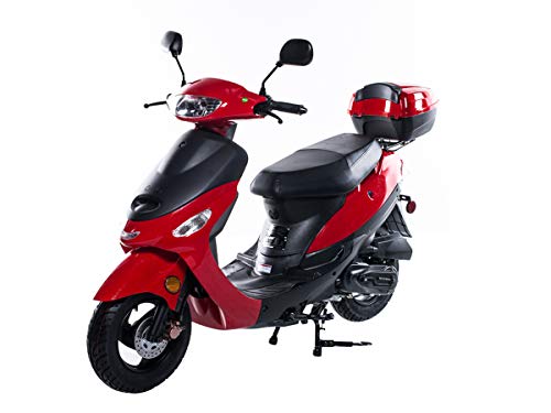 Red Gas Powered Scooter E507