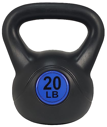 3-Piece Kettlebell Weight Set, 5 lbs, 10 lbs, 15 lbs, 20 lbs, Set of 3 or Set of 4 H3090