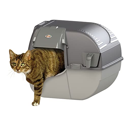 Gray Self Cleaning Litter Box A94602