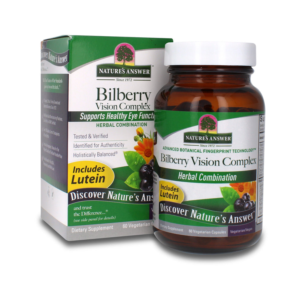 60 v-caps Bilberry Extract Vision Complex T52262