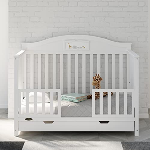 Toddler Safety Guardrail with Slats (Olive) J12617