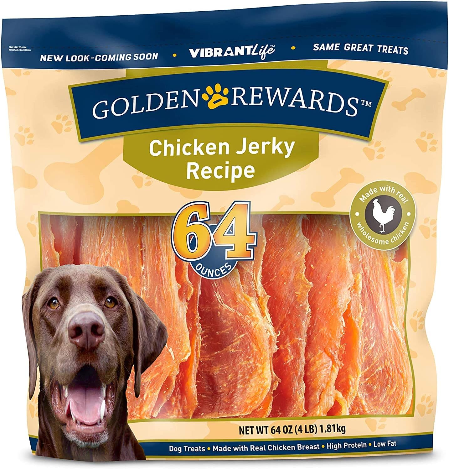 64 oz Chicken Jerky Dog Treats C603