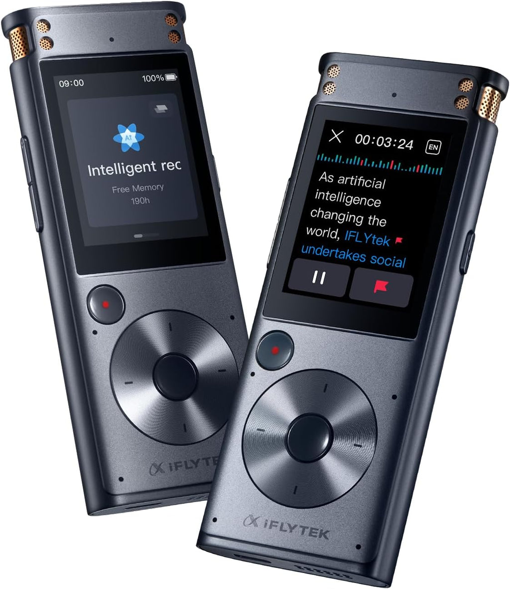 2-inch Touch Screen Voice Recorder with Playback C635868