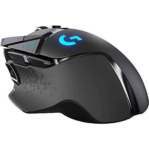 Black Wireless Gaming Mouse with Hero 25K Sensor A4267