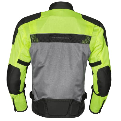 Mesh Reflective Motorcycle Riding Jacket with CE-Rated Armor O7767