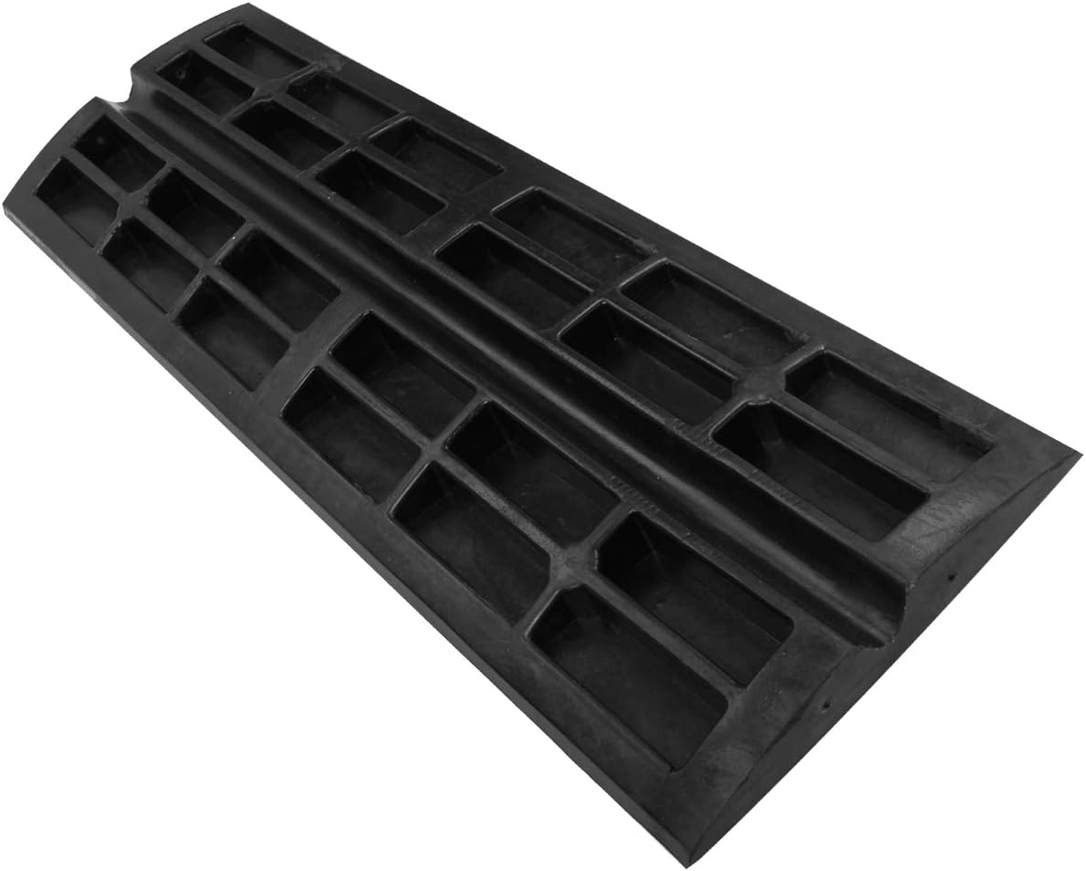 Rubber Curb Ramps 2.5 Inch Rise 1 Pack 10 Ton Capacity J1368