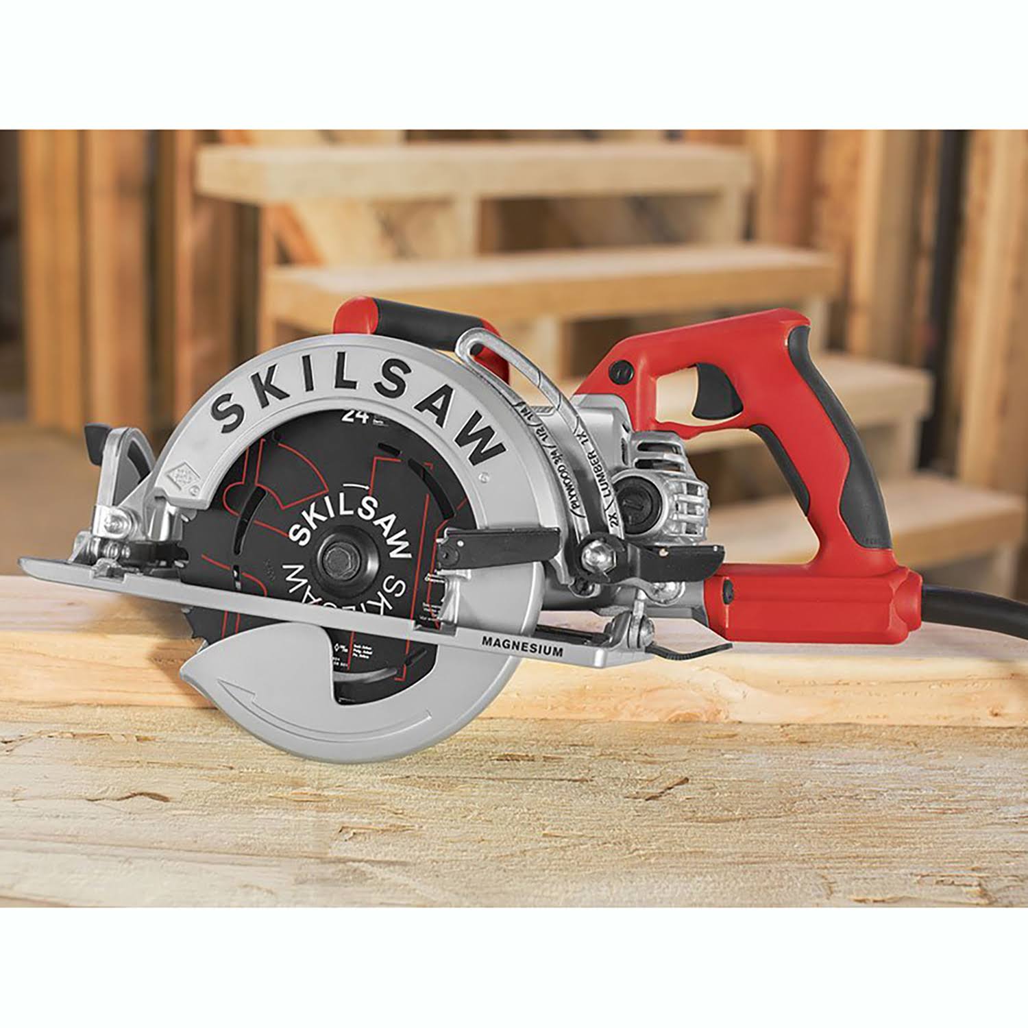 15-Amp Worm Drive Corded Circular Saw F91212