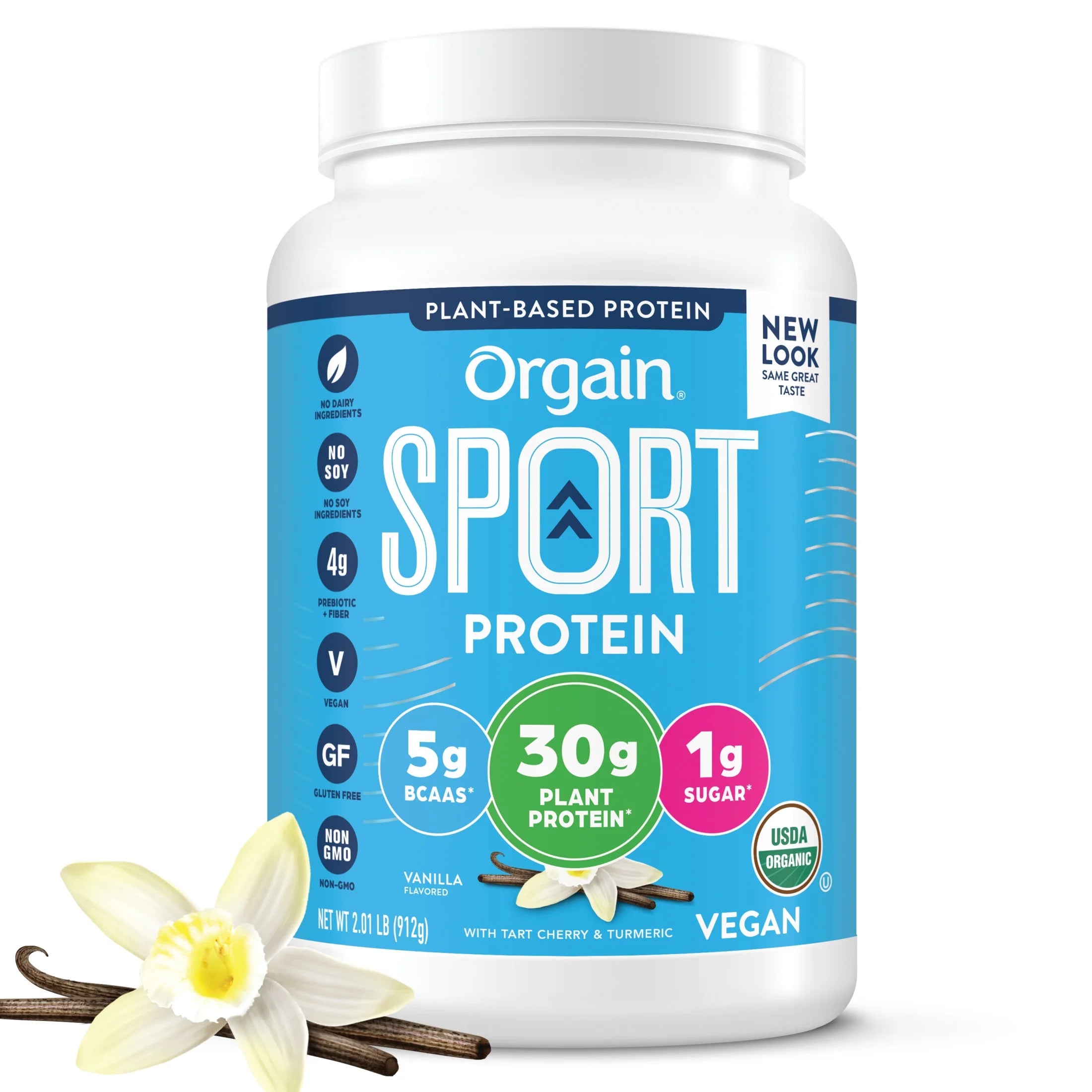 Vanilla 30g Vegan Sport Protein Powder V928069