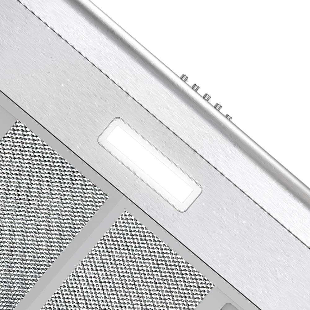 30 in. Ductless Undermount Range Hood in Brushed Stainless Steel with Mesh Filters F271323