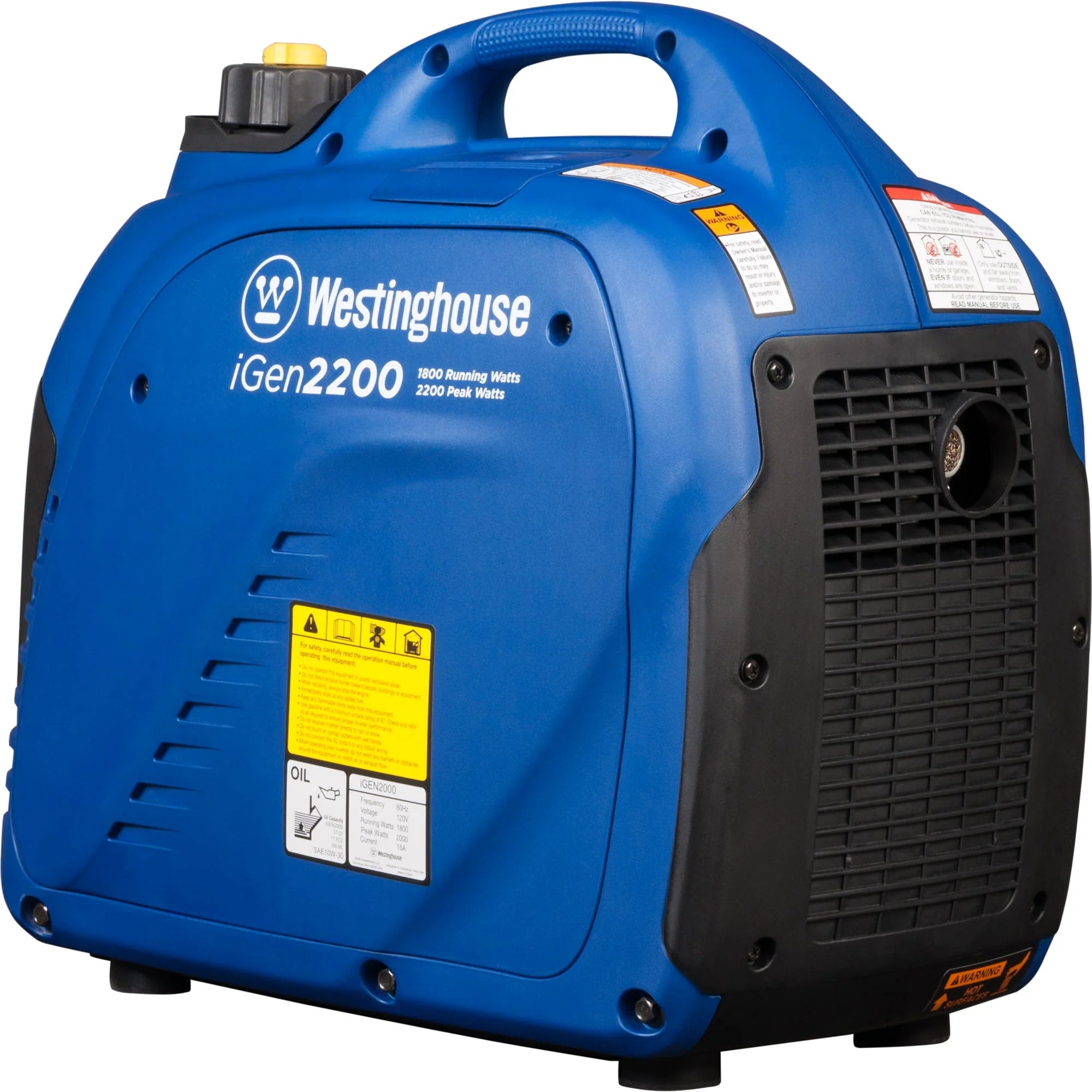 2200 Watt Portable Gas Inverter Generator L524