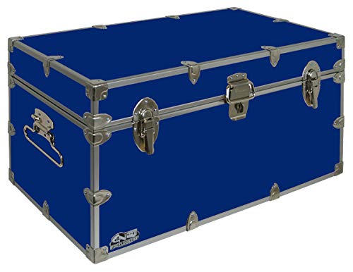 Large Steel Storage Trunk 32 x 18 x 16.5 Inches Lime Green U365777