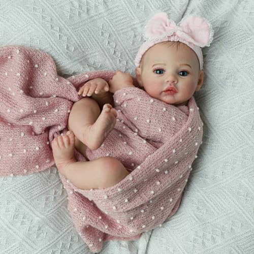 18 Inch Realistic Reborn Baby Doll with Soft Weighted Body U40521