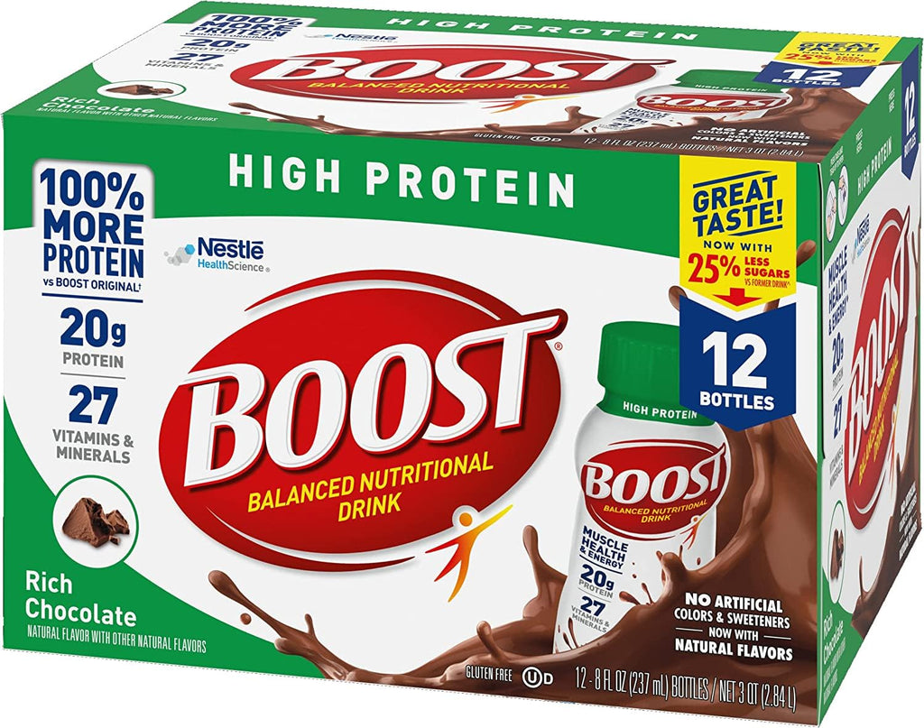 Rich Chocolate 8 FL OZ Pack of 12 Nutritional Drink R647737