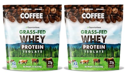 Unflavored Grass Fed Whey Isolate Protein Powder 5lb H35773