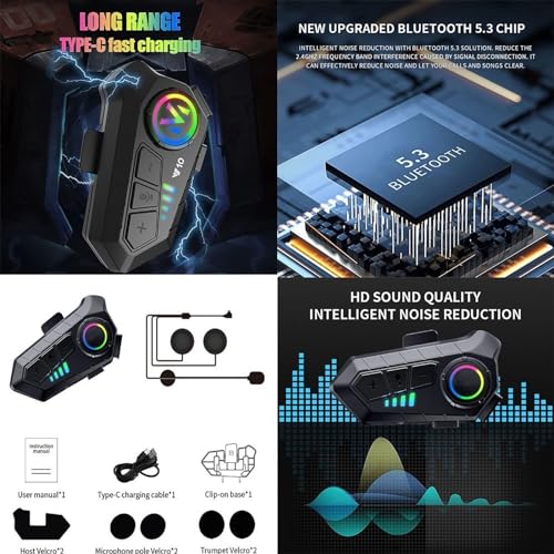 Full Face Motorcycle Bluetooth Helmet DOT FMVSS-218 Anti-Fog Visors Flip Up Modular Helmet Built-in Bluetooth Intercom V5127