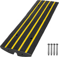 Rubber Curb Ramps 2.5 Inch Rise 1 Pack 10 Ton Capacity J1368