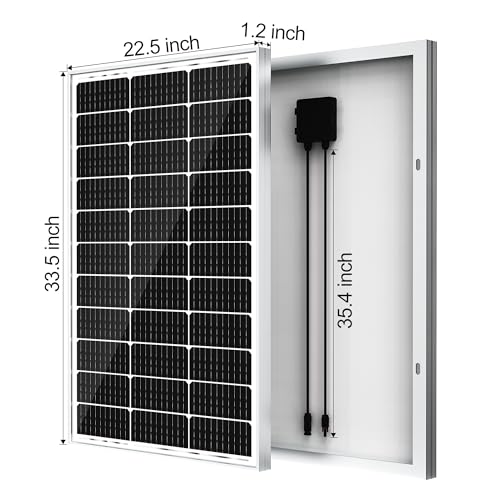 100 Watt 12 Volt Monocrystalline Solar Panel A262