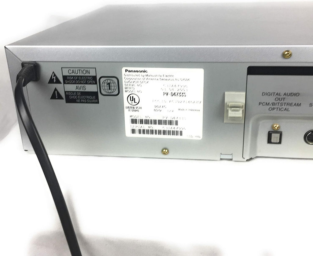 Double Feature DVD/VCR Combination Deck L784523