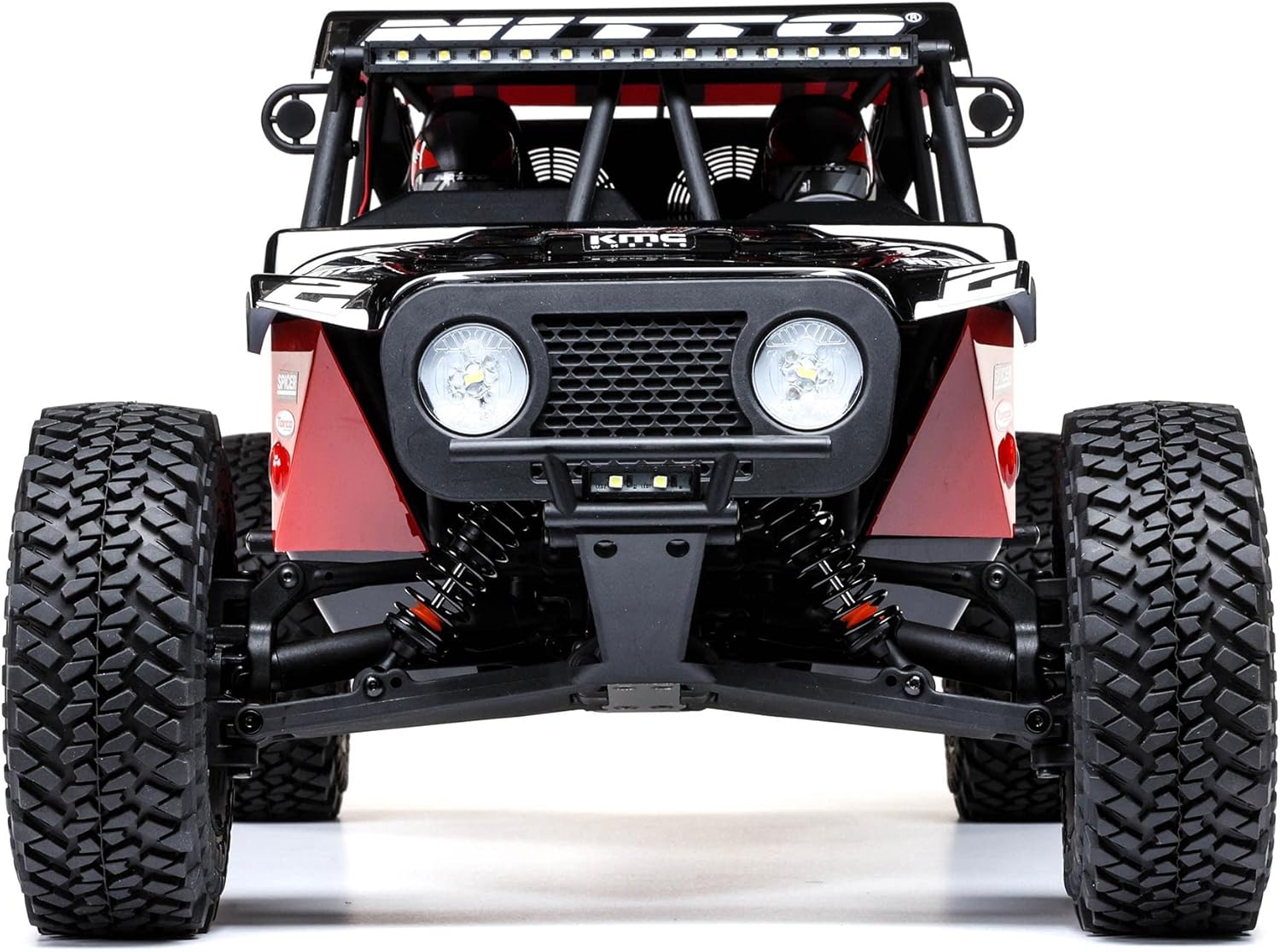 1/10 4 Wheel Drive Rock Racer Brushless RTR Red RC Truck Y2822