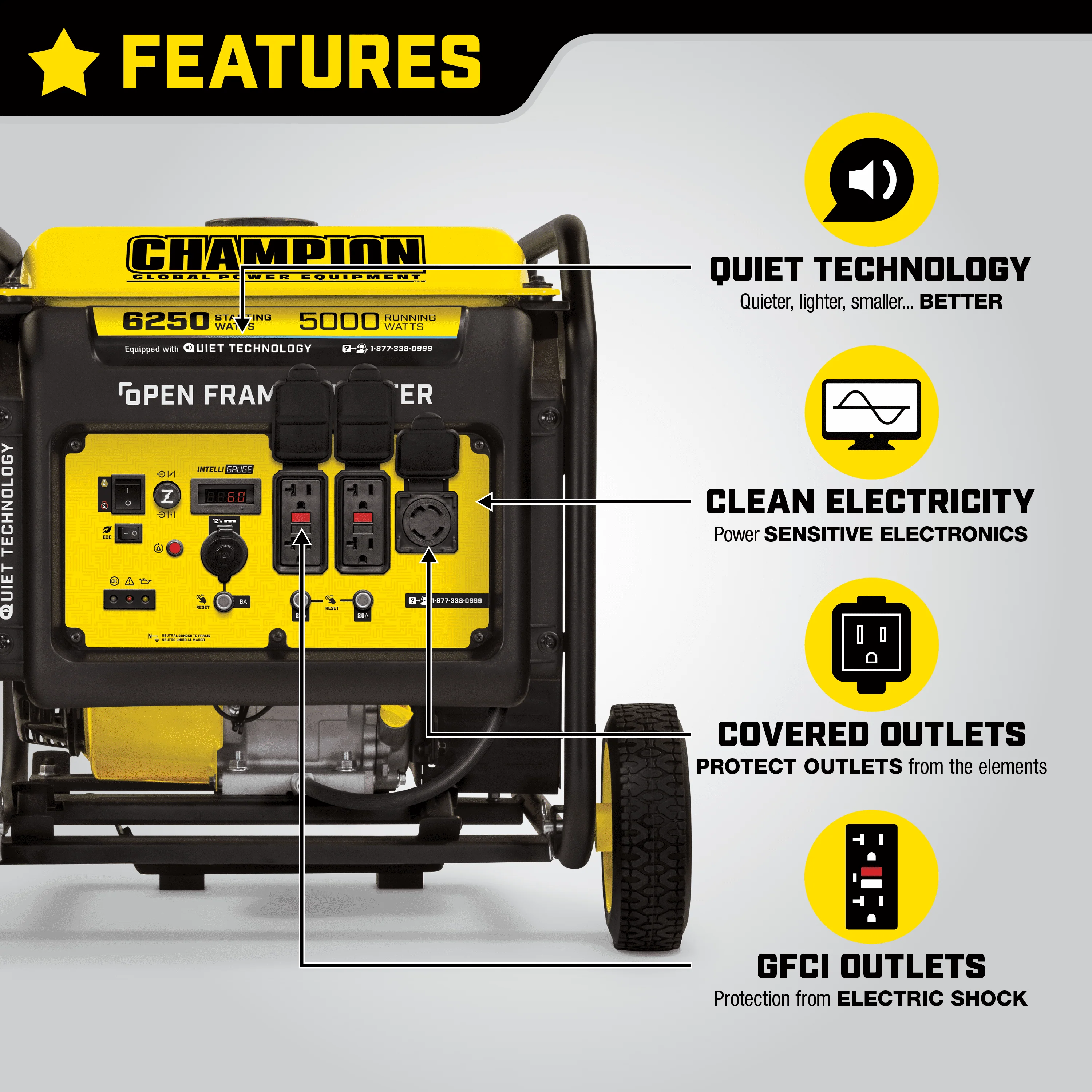 6250-Watt Open Frame Inverter D171